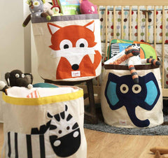 Cestos de juguetes con divertidos diseños para mantener ordenado el cuarto de tu bebé