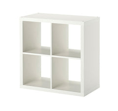 Ikea mueble blanco mate de 4 espacios