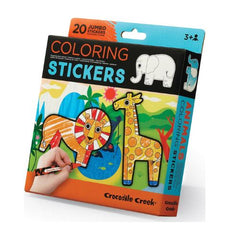 Cocodrile Creek - Stickers para Colorear de Animales