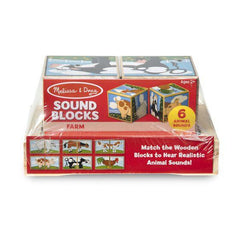 Melissa & Doug – Farm Sound Blocks - Mi Bebe Market
