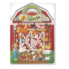 Melissa & Doug – Puffy Stickers Set - Farm Granja