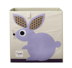 3 Sprouts - Caja Organizadora Purple Rabbit