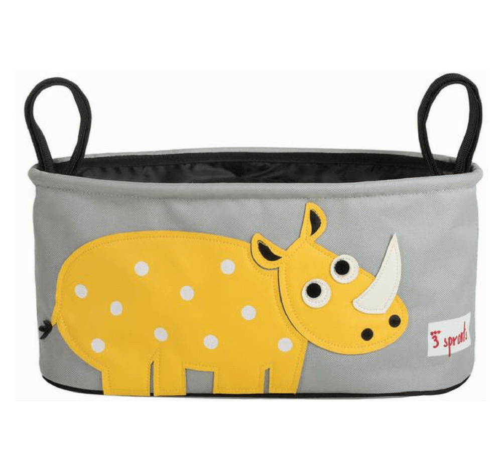 3 Sprouts – Bolsa Organizadora para Coche Yellow Rhino