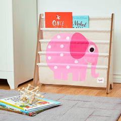 3 Sprouts - Book Rack (estante de libros) Pink Elephant - Mi Bebe Market