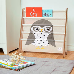 3 Sprouts - Book Rack (estante de libros) Buho - Mi Bebe Market