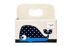 Diaper Caddy Blue Whale