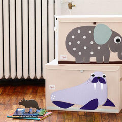 3 Sprouts - Baúl Organizador Walrus - Mi Bebe Market