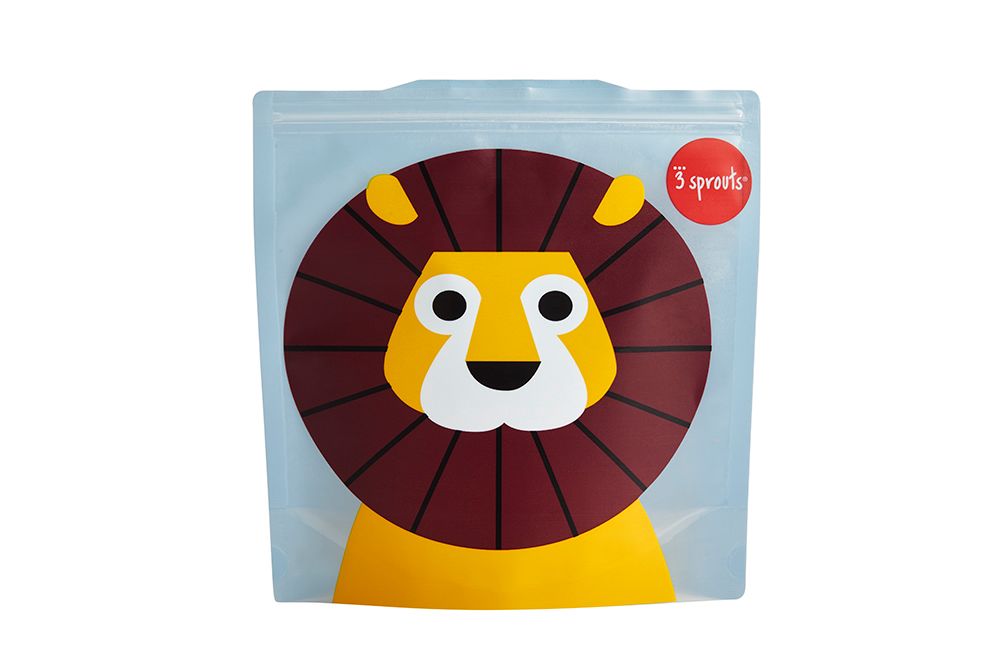 3 Sprouts - Pack de 2 Bolsitas Sandwich Lion