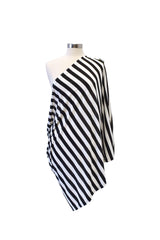 Itzy Ritzy - Bufanda para Amamantar Black & White - Mi Bebe Market