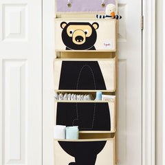 3 Sprouts - Organizador de Pared Oso - Mi Bebe Market