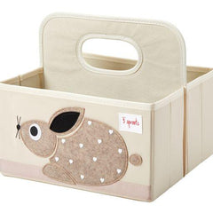 3 Sprouts –  Diaper Caddy Rabbit / Conejo - Mi Bebe Market