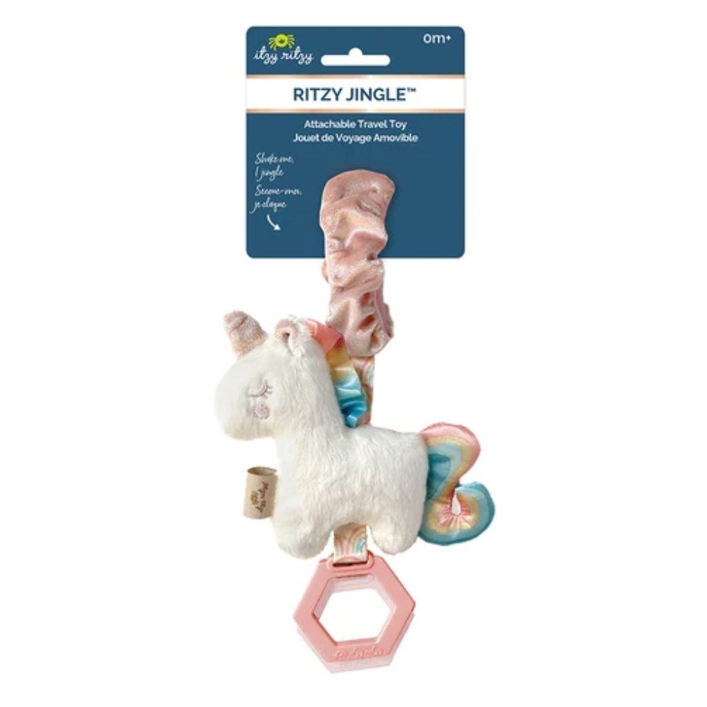 Itzy Ritzy - Juguete Sensorial de Viaje- Unicornio - Mi Bebe Market