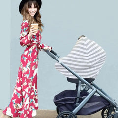 Itzy Ritzy - Mom Boss Gris a Rayas - Mi Bebe Market