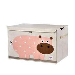 3 Sprouts - Baúl Organizador Pink Hippo