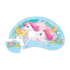 Cocodrile Creek - Mini rompecabezas 12pz - Unicorn- Unicornio - Mi Bebe Market