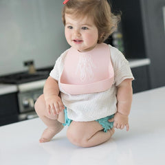 Bella Tuno - Babero de Silicona Ballet Shoes - Mi Bebe Market