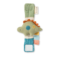 Itzy Ritzy - Sonajero de muñeca - Dinosaurio - Mi Bebe Market 