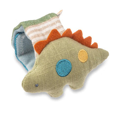 Itzy Ritzy - Sonajero de muñeca - Dinosaurio - Mi Bebe Market 