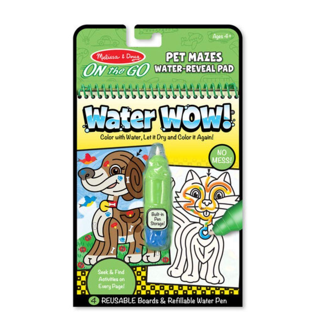 Melissa & Doug – Water Wow Pet Maze - Laberinto Mascotas