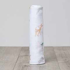 Lulujo - Fawn Cotton Swaddle -Sabanilla Venado - Mi Bebe Market