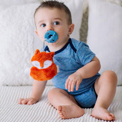 Itzy Ritzy - Chupete y Peluche - Fox - Zorro Sweetie Pal - Mi Bebe Market 