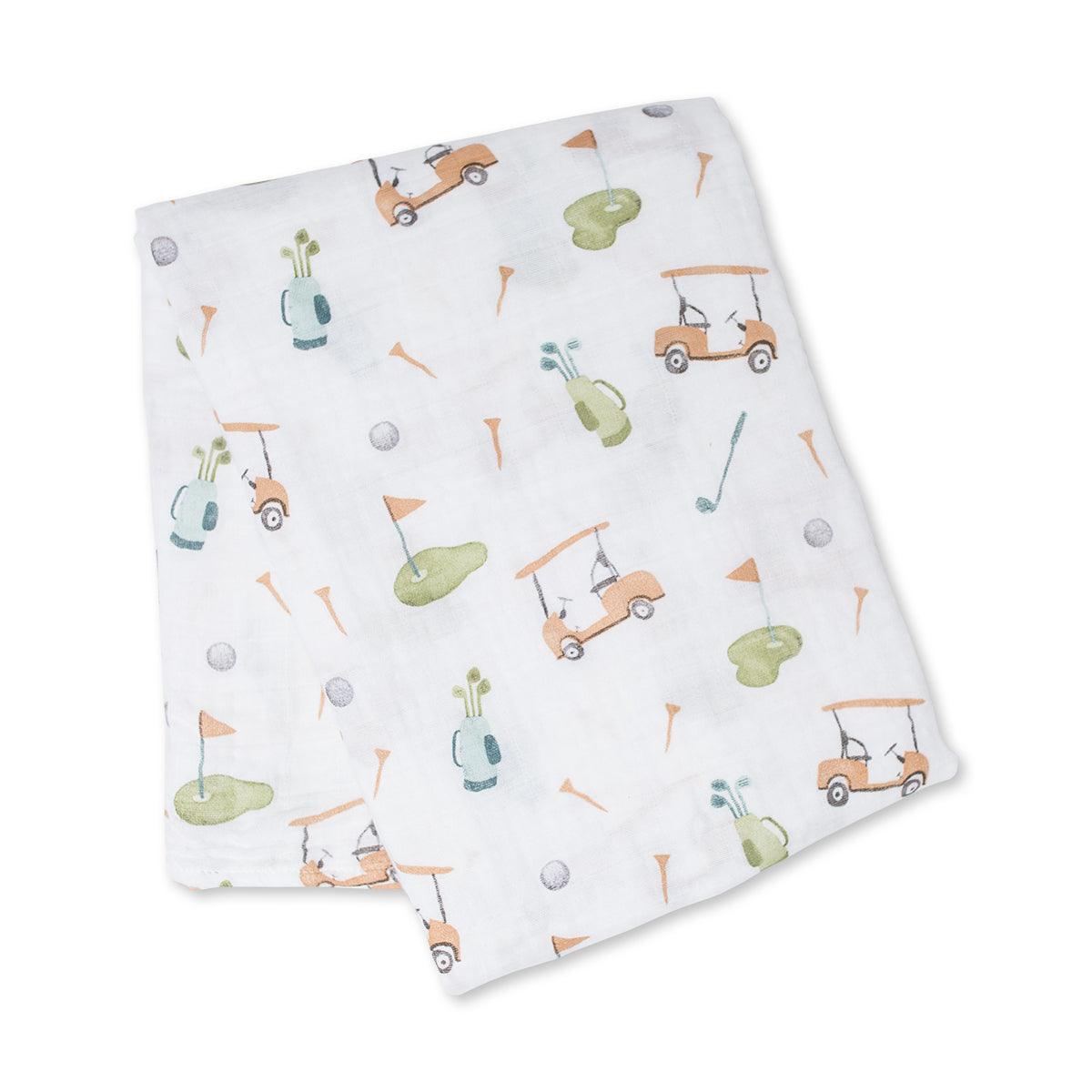 Lulujo - Golf Cotton Swaddle -Sabanilla