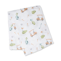 Lulujo - Golf Cotton Swaddle -Sabanilla