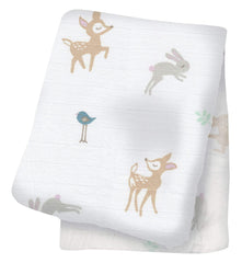 Lulujo - Fawn Cotton Swaddle -Sabanilla Venado - Mi Bebe Market