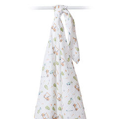Lulujo - Golf Cotton Swaddle -Sabanilla - Mi Bebe Market