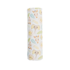 Lulujo - Jungle Cotton Swaddle -Sabanilla Safari - Mi Bebe Market