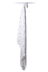 Lulujo - Fawn Cotton Swaddle -Sabanilla Venado - Mi Bebe Market