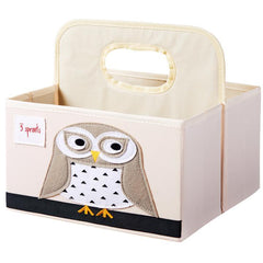 3 Sprouts –  Diaper Caddy Owl - Mi Bebe Market