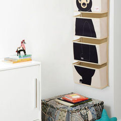 3 Sprouts - Organizador de Pared Oso - Mi Bebe Market