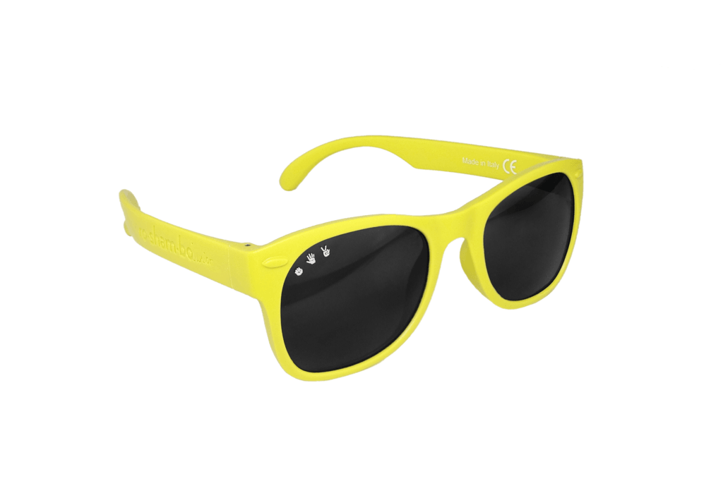 Roshambo - Lentes de sol para junior Amarillo Polarizado